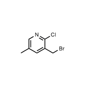 3-(Bromomethyl)-2-chloro-5-methylpyridine|CS-1373643