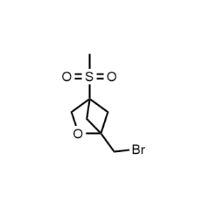 1-(Bromomethyl)-4-(methylsulfonyl)-2-oxabicyclo[2.1.1]hexane|CS-1373646