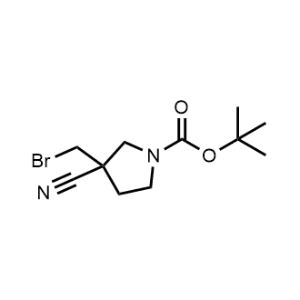 tert-Butyl 3-(bromomethyl)-3-cyanopyrrolidine-1-carboxylate|CS-1373660