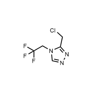 3-(Chloromethyl)-4-(2,2,2-trifluoroethyl)-4H-1,2,4-triazole|CS-1373680