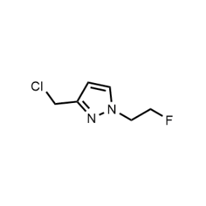 3-(Chloromethyl)-1-(2-fluoroethyl)-1H-pyrazole|CS-1373687
