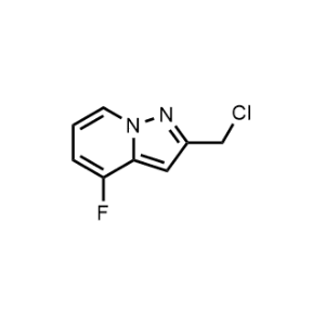 2-(Chloromethyl)-4-fluoropyrazolo[1,5-a]pyridine|CS-1373690