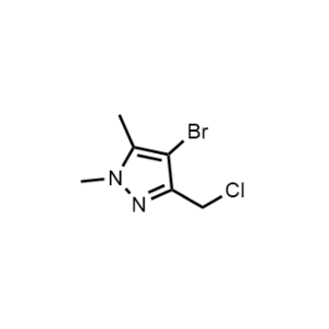 4-Bromo-3-(chloromethyl)-1,5-dimethyl-1H-pyrazole|CS-1373720