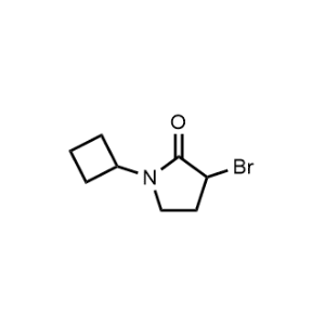 3-Bromo-1-cyclobutylpyrrolidin-2-one|CS-1373744