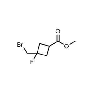 Methyl 3-(bromomethyl)-3-fluorocyclobutane-1-carboxylate|CS-1373746