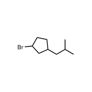 1-Bromo-3-isobutylcyclopentane|CS-1373753