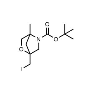 tert-Butyl 1-(iodomethyl)-4-methyl-2-oxa-5-azabicyclo[2.2.1]heptane-5-carboxylate|CS-1373770