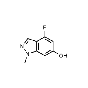 4-Fluoro-1-methyl-1H-indazol-6-ol|CS-1373779