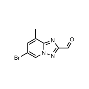 6-Bromo-8-methyl-[1,2,4]triazolo[1,5-a]pyridine-2-carbaldehyde|CS-1374225