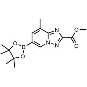 Methyl 8-methyl-6-(4,4,5,5-tetramethyl-1,3,2-dioxaborolan-2-yl)-[1,2,4]triazolo[1,5-a]pyridine-2-carboxylate|CS-1374230