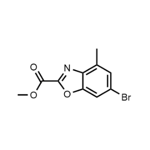 Methyl 6-bromo-4-methylbenzo[d]oxazole-2-carboxylate|CS-1374242