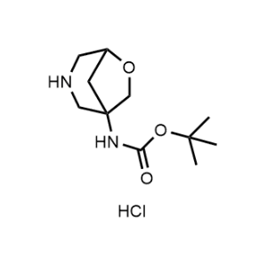 tert-Butyl (6-oxa-3-azabicyclo[3.2.1]octan-1-yl)carbamate hydrochloride|CS-1374250
