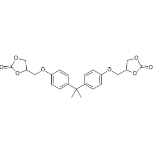 4,4'-(((Propane-2,2-diylbis(4,1-phenylene))bis(oxy))bis(methylene))bis(1,3-dioxolan-2-one)|CS-1374259