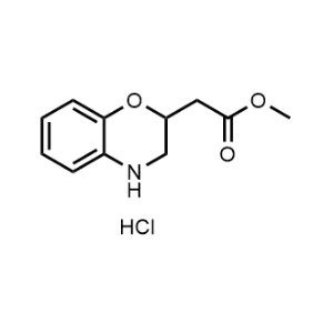 Methyl 2-(3,4-dihydro-2H-benzo[b][1,4]oxazin-2-yl)acetate hydrochloride|CS-1374295