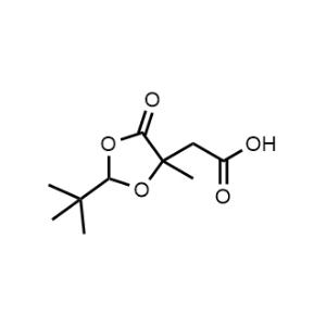 2-(2-(tert-Butyl)-4-methyl-5-oxo-1,3-dioxolan-4-yl)acetic acid|CS-1374298