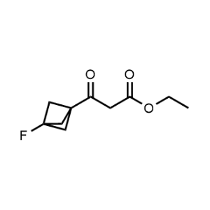 Ethyl 3-(3-fluorobicyclo[1.1.1]pentan-1-yl)-3-oxopropanoate|CS-1374321