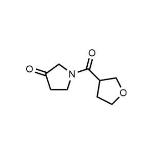 1-(Tetrahydrofuran-3-carbonyl)pyrrolidin-3-one|CS-1374333