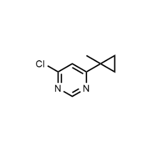 4-Chloro-6-(1-methylcyclopropyl)pyrimidine|CS-1374334