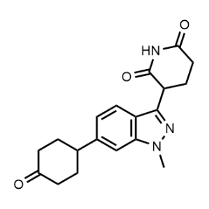 3-(1-Methyl-6-(4-oxocyclohexyl)-1H-indazol-3-yl)piperidine-2,6-dione|CS-1374357