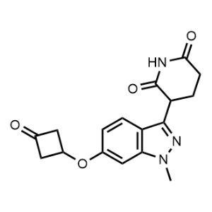 3-(1-Methyl-6-(3-oxocyclobutoxy)-1H-indazol-3-yl)piperidine-2,6-dione|CS-1374360