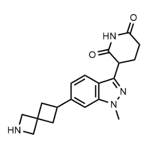 3-(1-Methyl-6-(2-azaspiro[3.3]heptan-6-yl)-1H-indazol-3-yl)piperidine-2,6-dione|CS-1374363