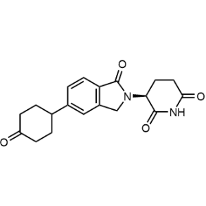 (S)-3-(1-Oxo-5-(4-oxocyclohexyl)isoindolin-2-yl)piperidine-2,6-dione|CS-1374366