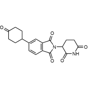 2-(2,6-Dioxopiperidin-3-yl)-5-(4-oxocyclohexyl)isoindoline-1,3-dione|CS-1374368