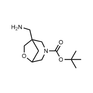 tert-Butyl 1-(aminomethyl)-6-oxa-3-azabicyclo[3.2.1]octane-3-carboxylate|CS-1374375