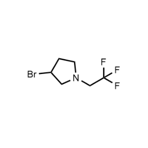 3-Bromo-1-(2,2,2-trifluoroethyl)pyrrolidine|CS-1374379