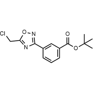 tert-Butyl 3-(5-(chloromethyl)-1,2,4-oxadiazol-3-yl)benzoate|CS-1374381