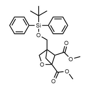 Dimethyl 4-(((tert-butyldiphenylsilyl)oxy)methyl)-2-oxabicyclo[2.1.1]hexane-1,5-dicarboxylate|CS-1374386