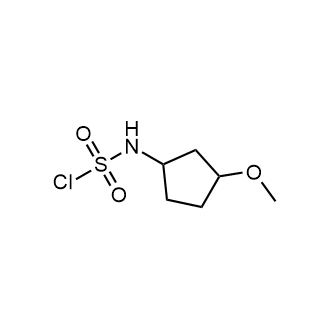 (3-Methoxycyclopentyl)sulfamoyl chloride|CS-1374416