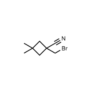 1-(Bromomethyl)-3,3-dimethylcyclobutane-1-carbonitrile|CS-1374424