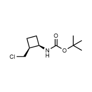 tert-Butyl ((1R,2S)-2-(chloromethyl)cyclobutyl)carbamate|CS-1374425