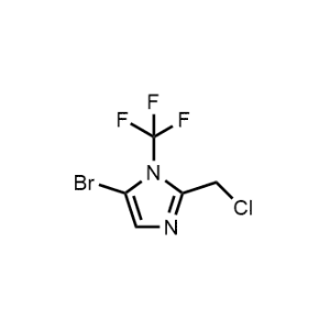 5-Bromo-2-(chloromethyl)-1-(trifluoromethyl)-1H-imidazole|CS-1374451