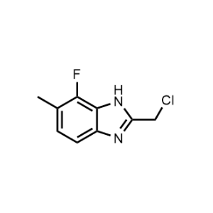 2-(Chloromethyl)-7-fluoro-6-methyl-1H-benzo[d]imidazole|CS-1374452