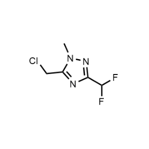 5-(Chloromethyl)-3-(difluoromethyl)-1-methyl-1H-1,2,4-triazole|CS-1374472