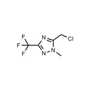 5-(Chloromethyl)-1-methyl-3-(trifluoromethyl)-1H-1,2,4-triazole|CS-1374475