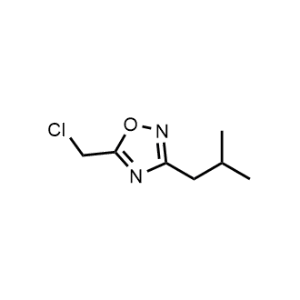 5-(Chloromethyl)-3-isobutyl-1,2,4-oxadiazole|CS-1374476
