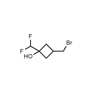 3-(Bromomethyl)-1-(difluoromethyl)cyclobutan-1-ol|CS-1374482