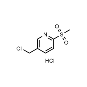5-(Chloromethyl)-2-(methylsulfonyl)pyridine hydrochloride|CS-1374493
