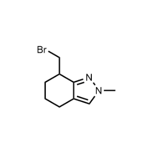 7-(Bromomethyl)-2-methyl-4,5,6,7-tetrahydro-2H-indazole|CS-1374495