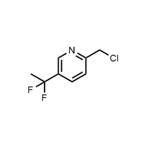 2-(Chloromethyl)-5-(1,1-difluoroethyl)pyridine|CS-1374497