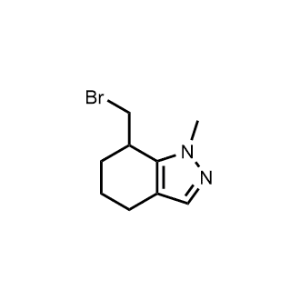 7-(Bromomethyl)-1-methyl-4,5,6,7-tetrahydro-1H-indazole|CS-1374500