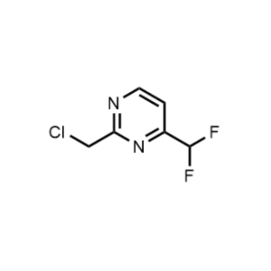 2-(Chloromethyl)-4-(difluoromethyl)pyrimidine|CS-1374504