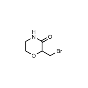 2-(Bromomethyl)morpholin-3-one|CS-1374527