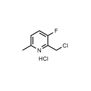 2-(Chloromethyl)-3-fluoro-6-methylpyridine hydrochloride|CS-1374540