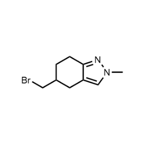 5-(Bromomethyl)-2-methyl-4,5,6,7-tetrahydro-2H-indazole|CS-1374544