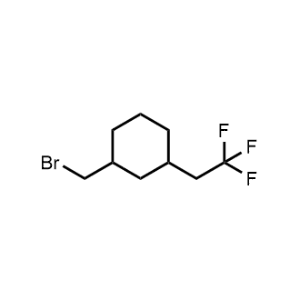 1-(Bromomethyl)-3-(2,2,2-trifluoroethyl)cyclohexane|CS-1374567