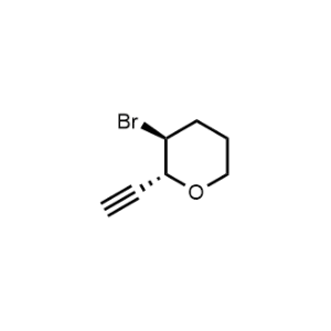 (2R,3S)-3-Bromo-2-ethynyltetrahydro-2H-pyran|CS-1374576